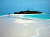 Isole Maldive isola di Madoogali atollo di Ari nord luglio 2003 by Raffaella&Mauro: isola deserta di Vihamaafaru
