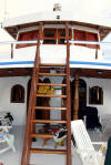 isole maldive novembre-dicembre 2003: crociera safari Maavahi boat con Albatros Top Boat By Claudia&Dario di www.tuttomaldive.it : gli esterni della barca