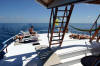 isole maldive novembre-dicembre 2003: crociera safari Maavahi boat con Albatros Top Boat By Claudia&Dario di www.tuttomaldive.it : gli esterni della barca