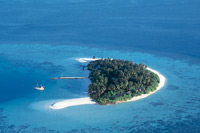 Isole Maldive Halaveli resort isola di Halaveli atollo di Ari nord