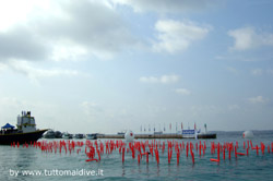 Mobilitazione alle isole Maldive contro i cambiamenti climatici - Maldives islands: Mobilization against climate change