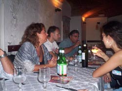 primo raduno degli amici di www.tuttomaldive.it con serata trascorsa a mangiare, bere e a parlare di viaggi alle isole maldive