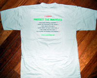 maglietta PTM proteggiamo le Maldive