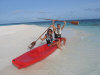 isole maldive fotografie video informazioni notizie e consigli utili moofushi resort isola di moofushi atollo di ari sud nel luglio 2007 Paola Fabrizio con il gruppo tuttomaldive