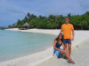 isole maldive fotografie video informazioni notizie e consigli utili moofushi resort isola di moofushi atollo di ari sud nel luglio 2007 Paola Fabrizio con il gruppo tuttomaldive