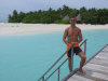 isole maldive fotografie video informazioni notizie e consigli utili moofushi resort isola di moofushi atollo di ari sud nel luglio 2007 Paola Fabrizio con il gruppo tuttomaldive