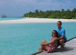 isole maldive fotografie video informazioni notizie e consigli utili moofushi resort isola di moofushi atollo di ari sud nel luglio 2007 by Paola Fabrizio con il gruppo tuttomaldive