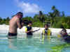in diretta dalle maldive per www.tuttomaldive.it : velistipercaso pronti immersione