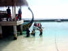 in diretta dalle maldive per www.tuttomaldive.it : zoe syusy pronte immersione
