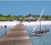 Isole Maldive Fun island resort isola di Bodufinolhu atollo di male sud