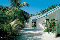 Isole Maldive Twin Island resort isola di Maafushivaru atollo di Ari sud