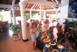 buffet ristorante isola di Olhuveli atollo di male sud