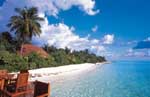 spiaggia isola di Olhuveli atollo di male sud