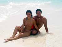 isole Maldive agosto 2003 White Sands resort isola di Dhidhdhoo Finolhu atollo di Ari sud by Pierpaolo&Daniela