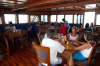 foto gallery la dinette pranzo e cena crociera conte max isole maldive barca conte max yatch boat tour operator albatros top boat by Claudia&Dario di www.tuttomaldive.it