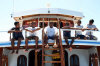 isole maldive novembre-dicembre 2003: crociera safari Maavahi boat con Albatros Top Boat By Claudia&Dario di www.tuttomaldive.it : equipaggio della barca