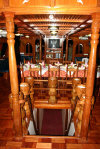 isole maldive novembre-dicembre 2003: crociera safari Maavahi boat con Albatros Top Boat By Claudia&Dario di www.tuttomaldive.it : la cena maldiviana