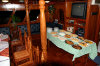 isole maldive novembre-dicembre 2003: crociera safari Maavahi boat con Albatros Top Boat By Claudia&Dario di www.tuttomaldive.it : la cena maldiviana