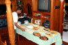 isole maldive novembre-dicembre 2003: crociera safari Maavahi boat con Albatros Top Boat By Claudia&Dario di www.tuttomaldive.it : la cena maldiviana