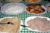 isole maldive novembre-dicembre 2003: crociera safari Maavahi boat con Albatros Top Boat By Claudia&Dario di www.tuttomaldive.it : la cena maldiviana