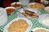 isole maldive novembre-dicembre 2003: crociera safari Maavahi boat con Albatros Top Boat By Claudia&Dario di www.tuttomaldive.it : la cena maldiviana
