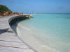 isole maldive foto informazioni consigli utili dhiggiri sea club isola di dhiggiri atollo di felidhoo giugno 2005 by Silvia&Gianluca : terrazza bar