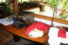 foto gallery colazione ristorante banana garden informazioni consigli utili isole maldive dhonveli resort isola di kanu huraa atollo di male nord maggio 2004 by Claudia&Dario di www.tuttomaldive.it