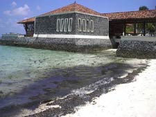 fotografie delle lamentele di Monica nei confronti del tour operator club med per i disagi e i disservizi subiti in occasione del viaggio al faru club med resort isola di farukolhufushi atollo di ari sud nel marzo 2004