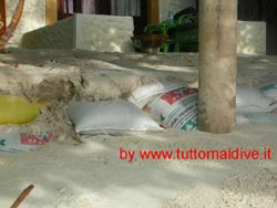 fotografie delle lamentele, disguidi, disservizi e i reclami dei disagi subiti da Alessandro Emanuela Giulia e Elena durante il viaggio al bathala island resort isola di bathalaa atollo di ari nord nell' agosto 2007 con il tour operator azemar