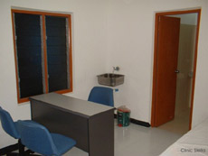 foto notizie e news isole maldive clinic stella maldive, ambulatorio medico allestito sull'isola di ribudhoo nell'atollo di dhaalu nilandhoo sud
