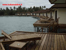 foto notizie e news isole maldive : le foto dei nuovi over water di alimatha ricevute da Iris