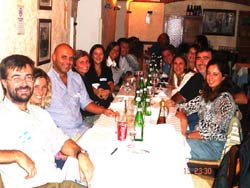 primo raduno degli amici di www.tuttomaldive.it con serata trascorsa a mangiare, bere e a parlare di viaggi alle isole maldive
