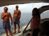 in diretta dalle maldive per www.tuttomaldive.it : amendola e adriatica la barca di velistipercaso