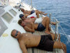in diretta dalle maldive per www.tuttomaldive.it : adriatica la barca di velistipercaso, che fatica navigare